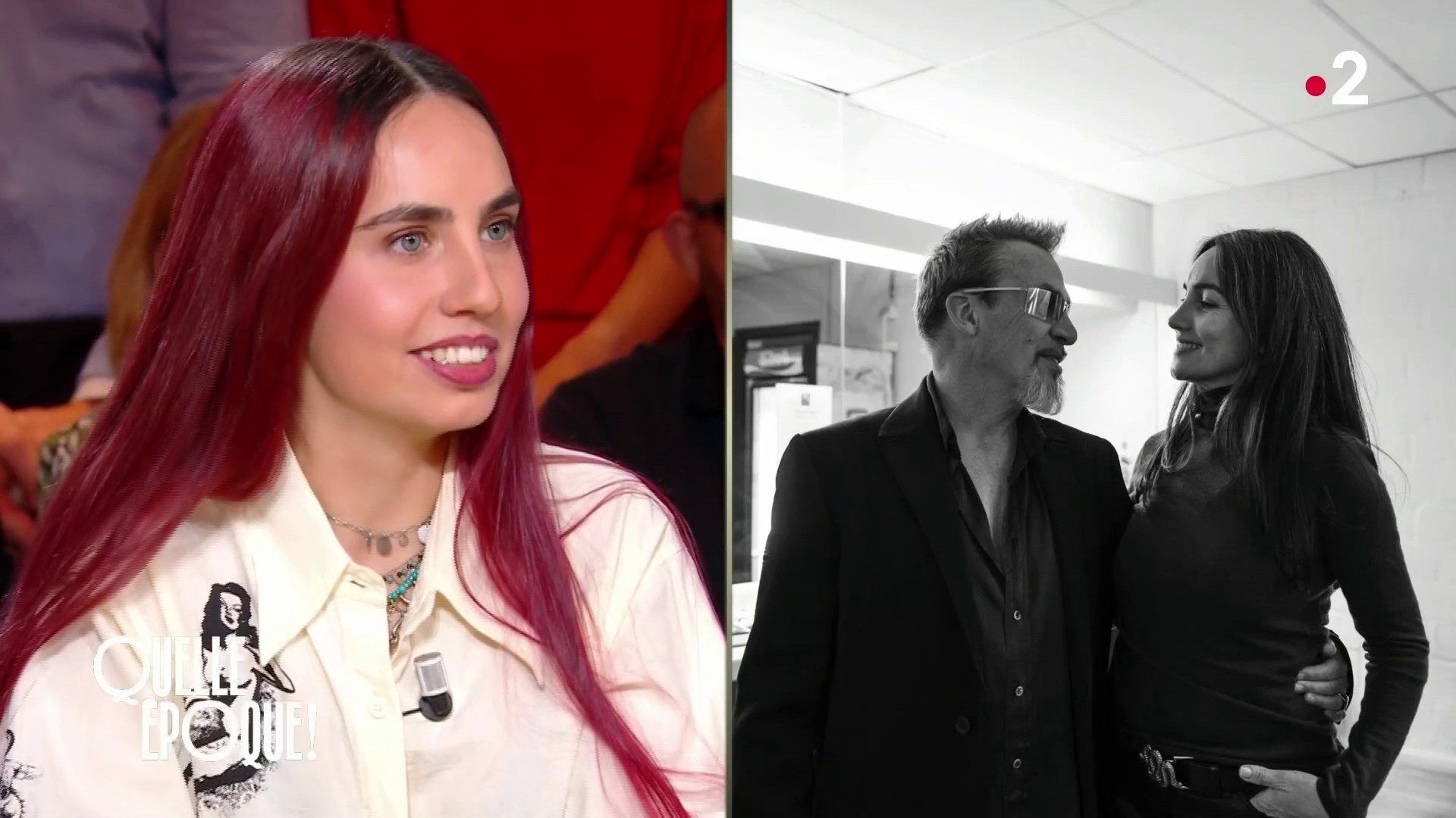 VIDÉO - Florent Pagny et sa femme Azucena fous amoureux, leur fille Aël  admirative : “Ils ne se lâchent pas”