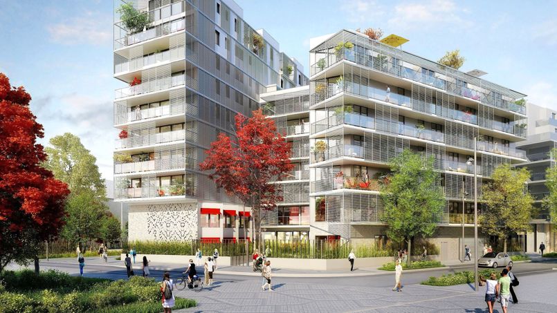 Esprit 14, le tout nouveau programme neuf signé BNP Paribas Immobilier, au coeur du quartier Broussais, dans le XIVe arrondissement de Paris.