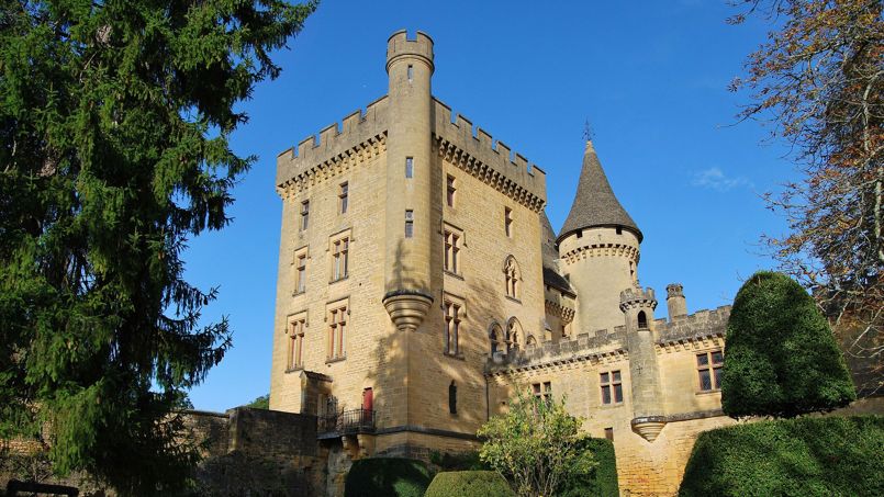 Le château de Puymartin en Dordogne accueille 20.000 visiteurs par an.
