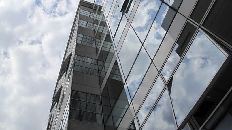 Les locations de bureaux en région parisienne plafonnent à 1,3 million de m2 contre 1,6 million l’année dernière à pareille époque. Crédit: François Bouchon/Le Figaro