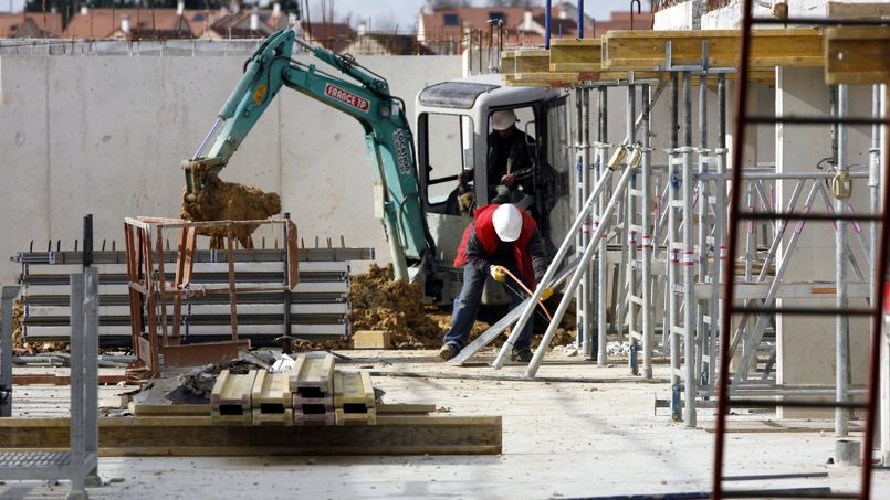 Les mises en chantier de logements neufs en France ont diminué de 5,5% sur un an.