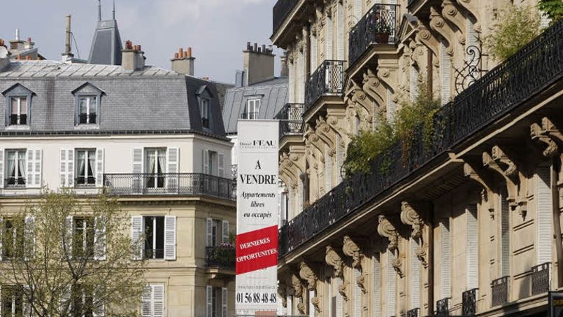 À Paris, seuls 28.500 logements ont changé de main l’an dernier. Crédit: Jean-Chrstophe Marmara/LeFigaro