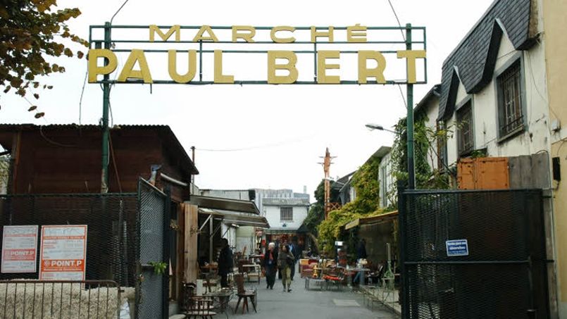 Le marché Paul-Bert des puces de Saint-Ouen est l’un des plus rentables avec celui de Serpette.