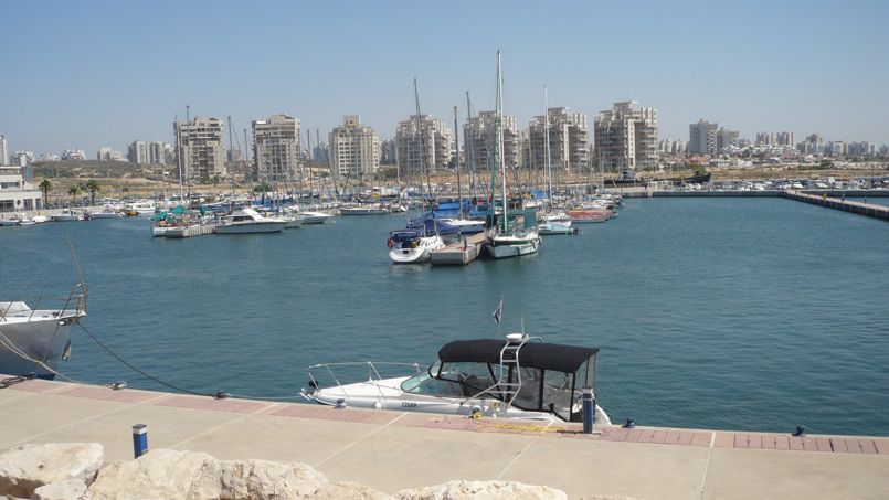 Port de la ville d’Ashdod, cinquième plus grande ville d’Israël. Crédit: Wikipédia.