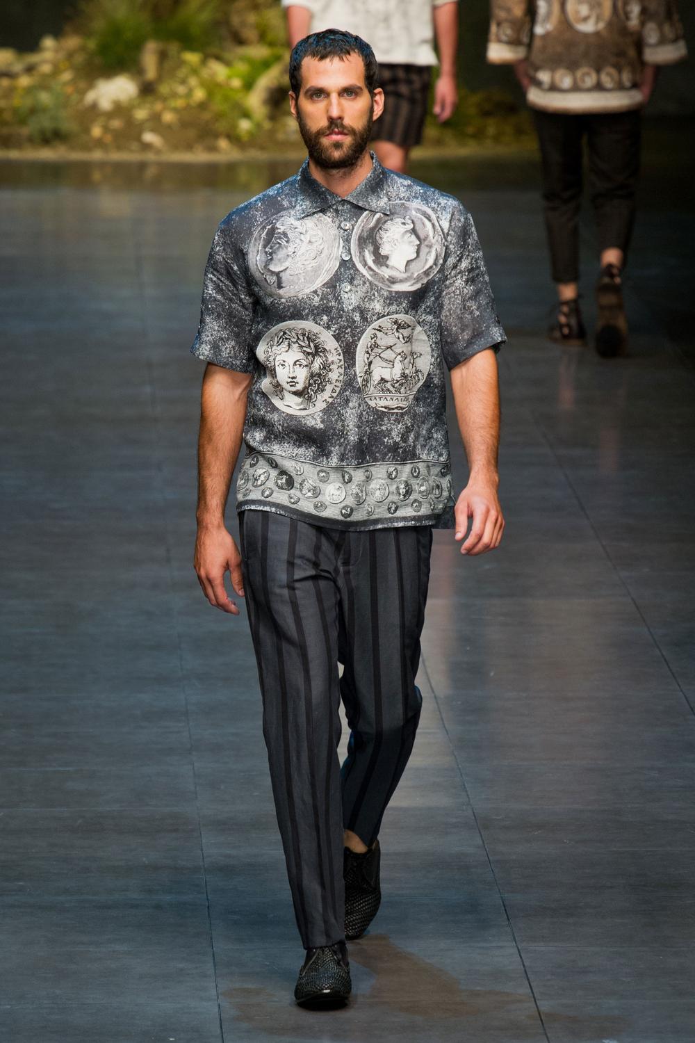 D?�fil?� Dolce & Gabbana Printemps-?�t?� 2014 Homme