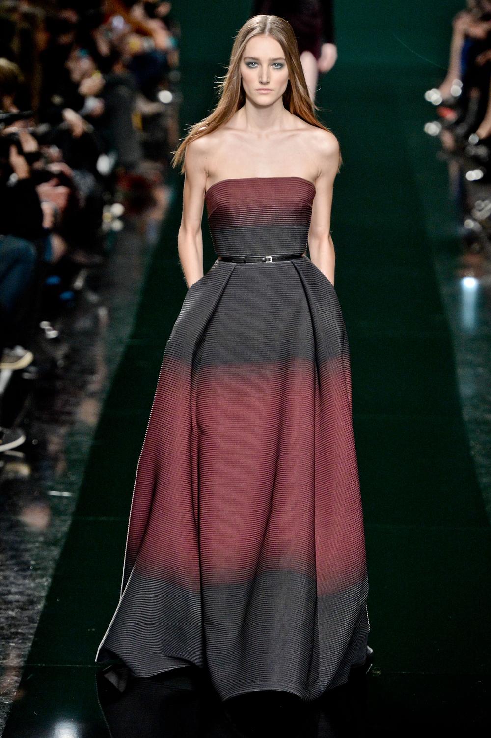 Défilé Elie Saab Automnehiver 20142015 Prêtàporter