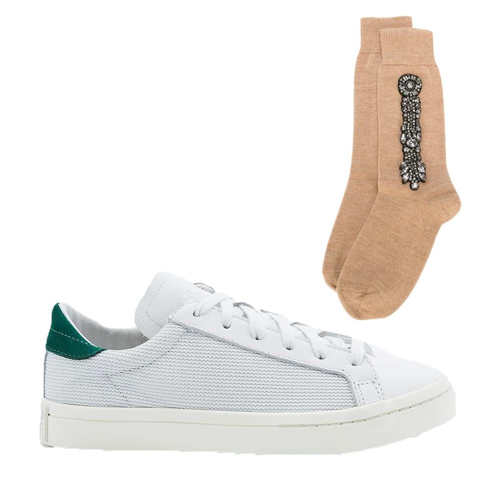 escarpins avec chaussettes