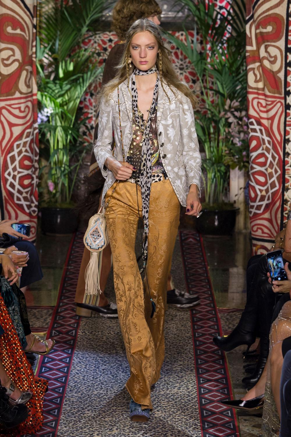 Jean Roberto Cavalli Printemps-été 2003 – Tiger Tattoo – Taille S – État Parfait