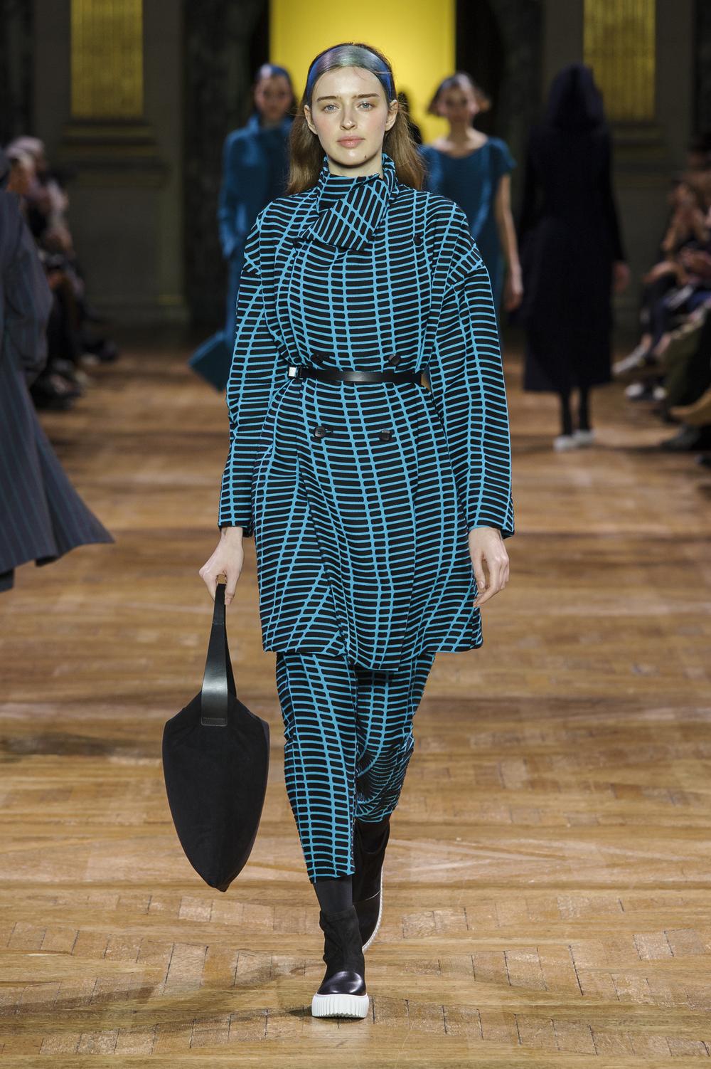 Jupe Longue Plissée Pleats Please Issey Miyake - Taille 2, Motif Fleur, Très Bon état Rare