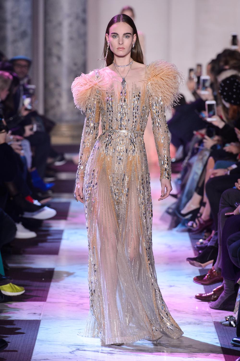 Défilé Elie Saab Printemps-été 2018 Couture