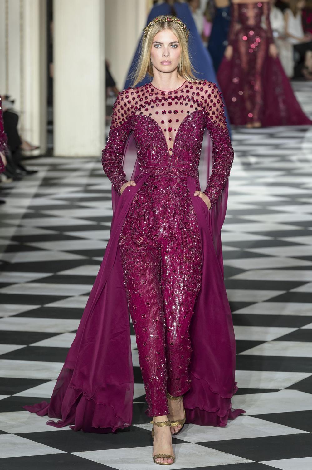 Défilé Zuhair Murad Automne Hiver 2018 2019 Couture