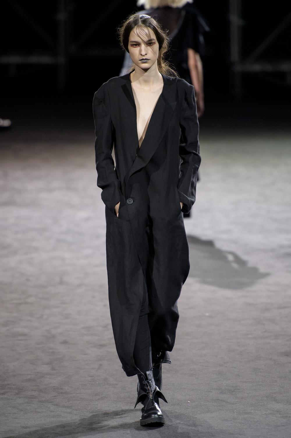 Chemise Yohji Yamamoto Pour Homme - Col à Volants - Coton - Taille M - Blanche - Collection été 2019 Neuve