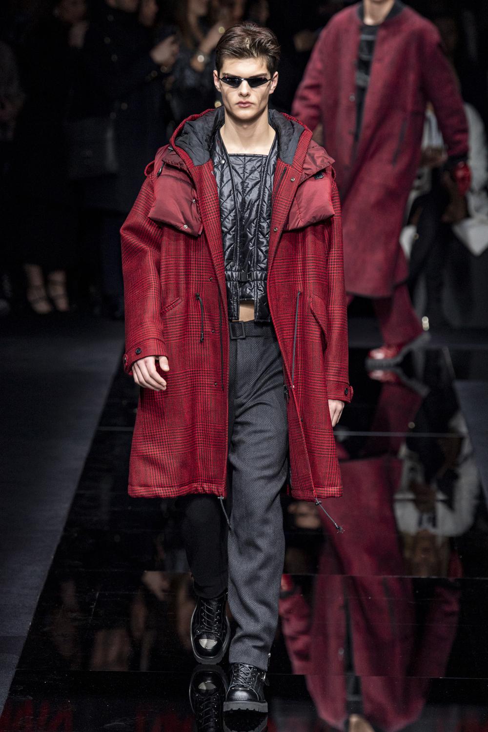 D?�fil?� Emporio Armani automne-hiver 2020-2021 Homme