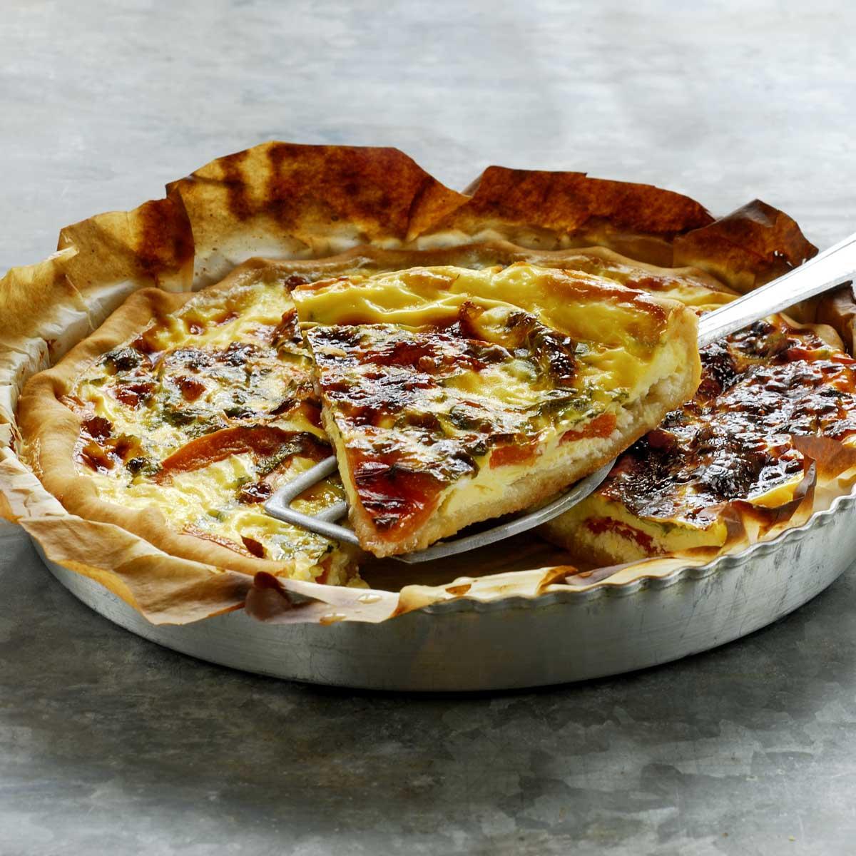 Recette quiche lorraine Cuisine / Madame Figaro