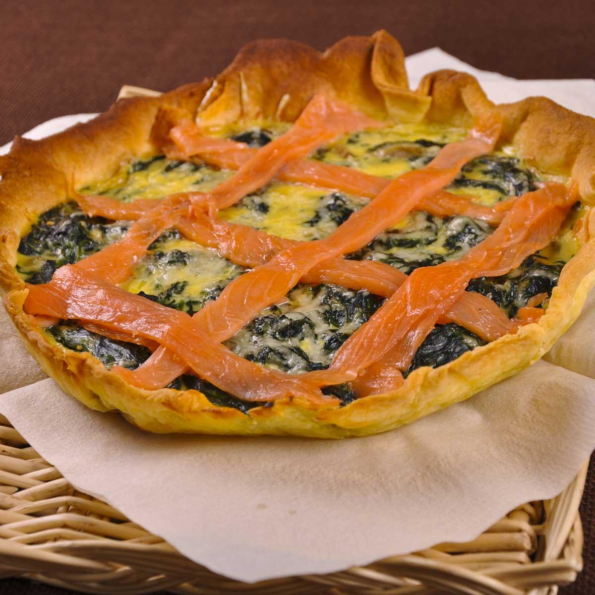 Recette Tarte Aux Epinards Et Au Saumon Cuisine Madame Figaro