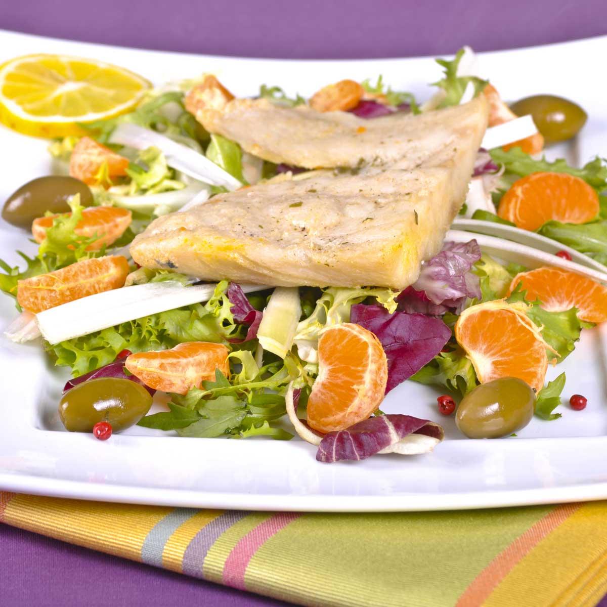 Filets De Perche En Salade Gourmande