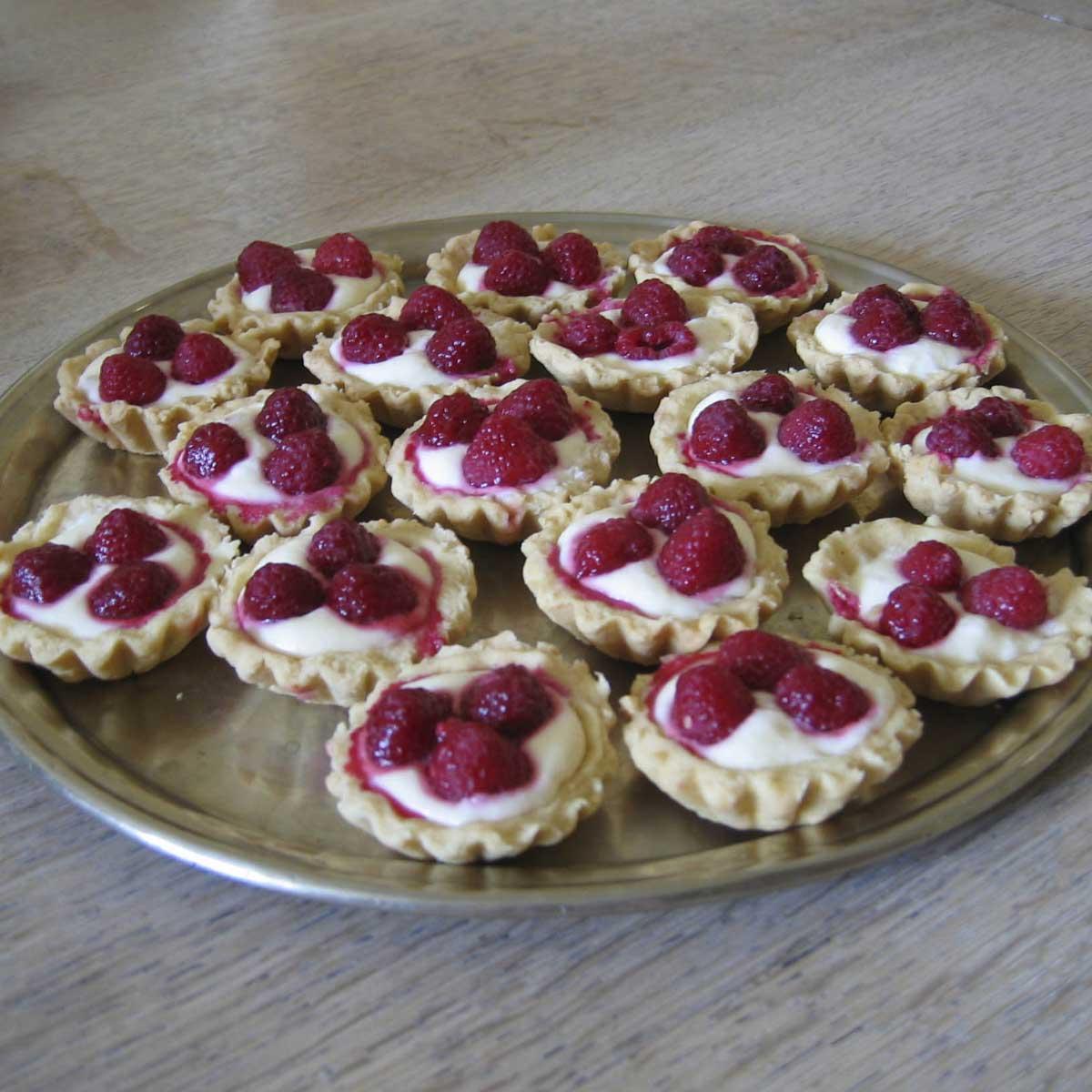 Recette Tartelettes Aux Framboises Cuisine Madame Figaro 