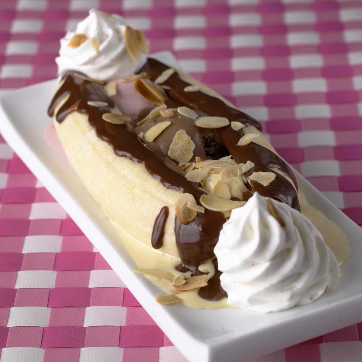 Recette Banana Split Cuisine Madame Figaro