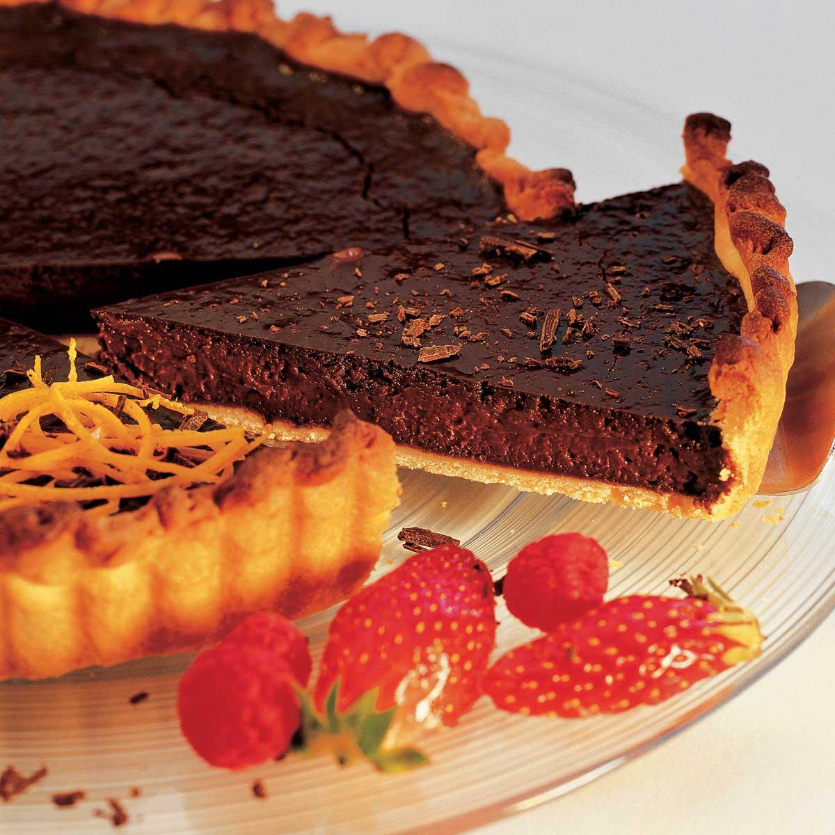 Recette tarte au chocolat - Cuisine / Madame Figaro