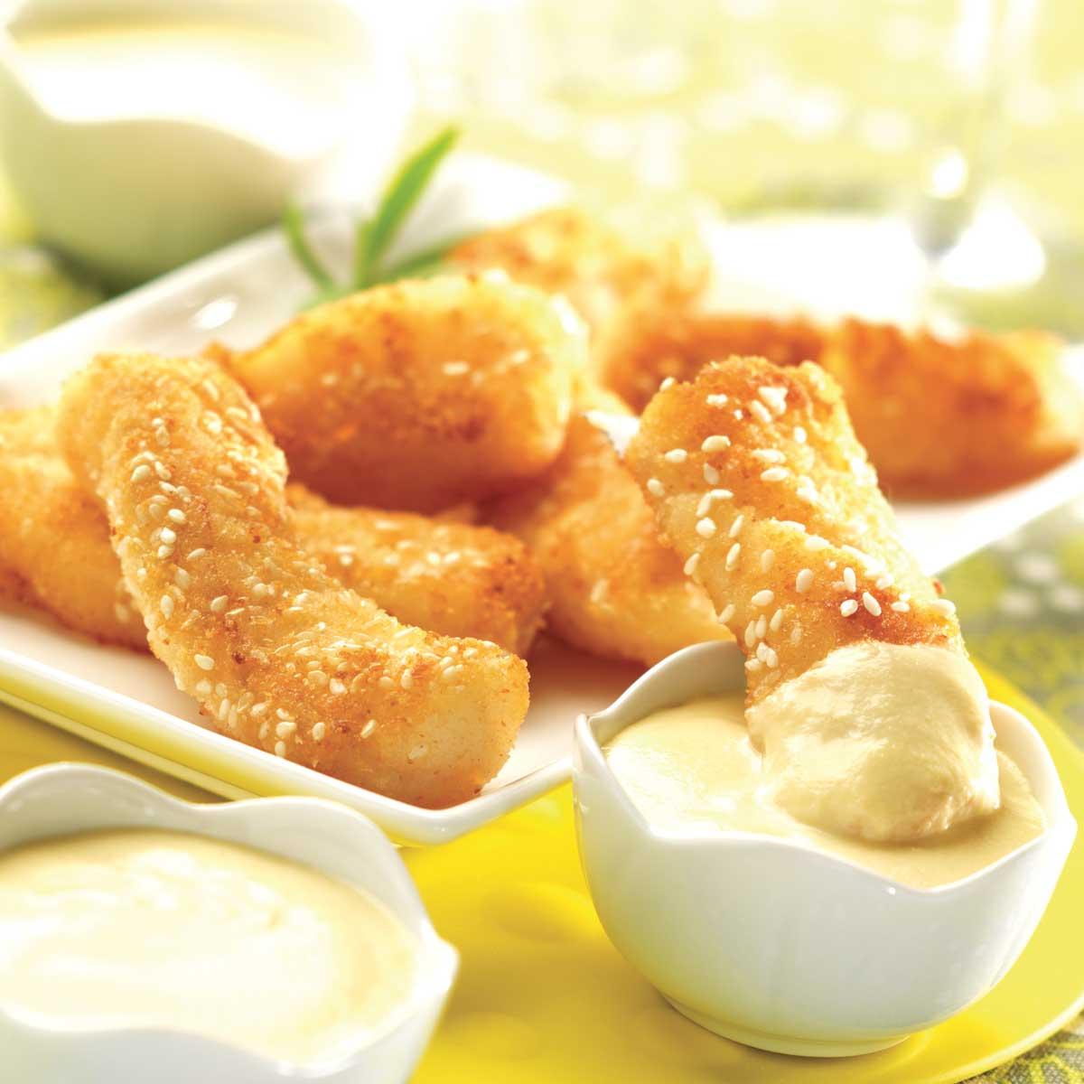 Recette Nuggets De Poisson Sauce Au Beurre Blanc Cuisine