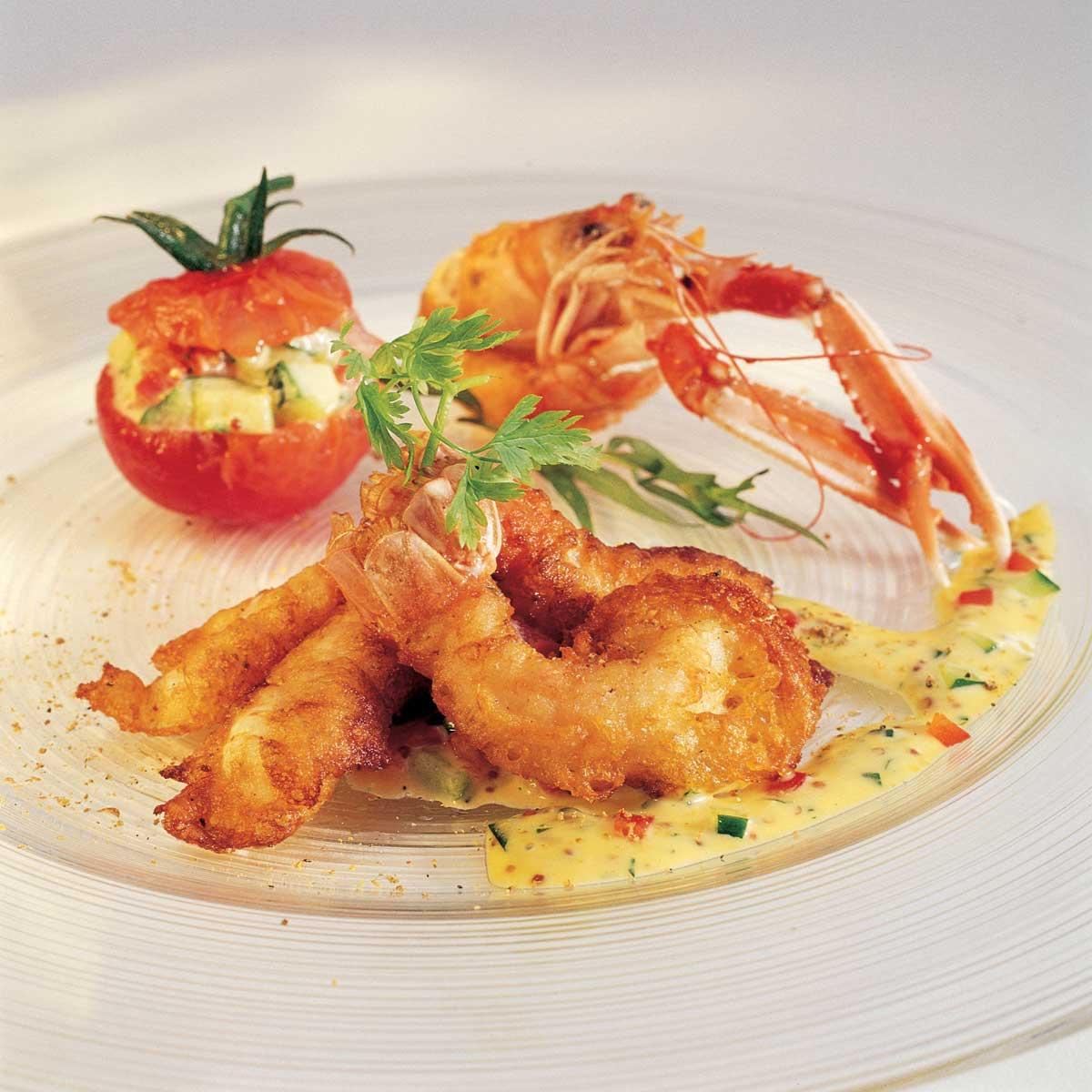 Recette tempura de langoustines Cuisine / Madame Figaro