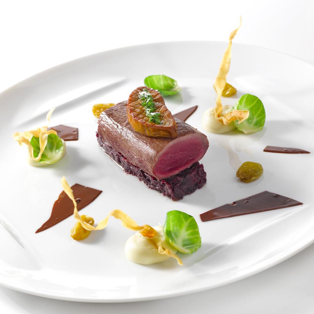 Recette dos de chevreuil d'Écosse et foie gras poêlé Cuisine / Madame