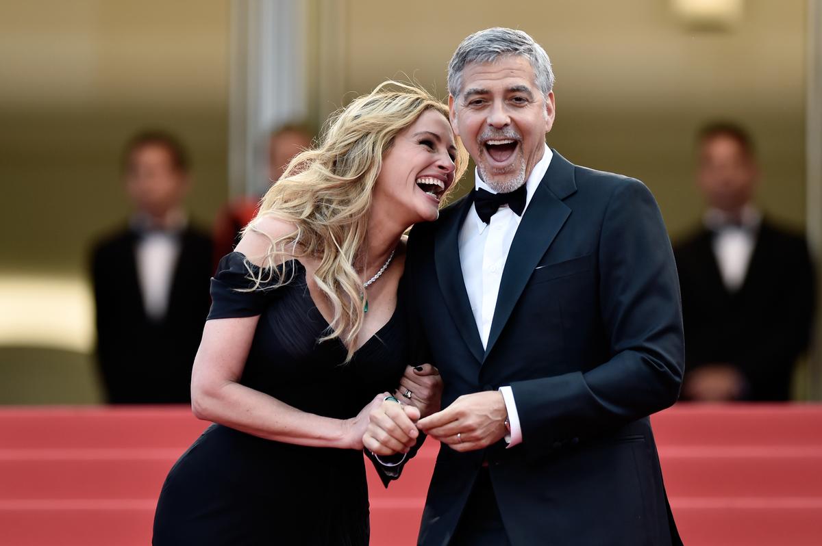 Julia Roberts Et George Clooney Enfièvrent Les Marches De Cannes Madame Figaro