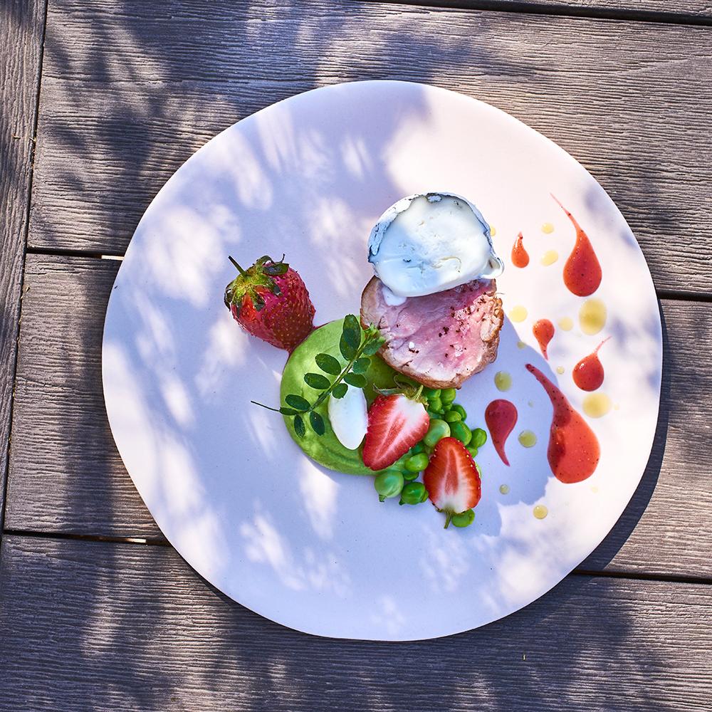 Filet Mignon Petits Pois Et Chèvre