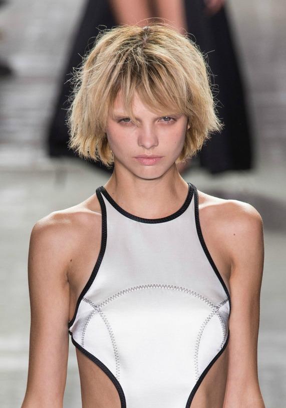 Fashion Week De New York Le Carre Star Du Defile Alexander Wang Madame Figaro