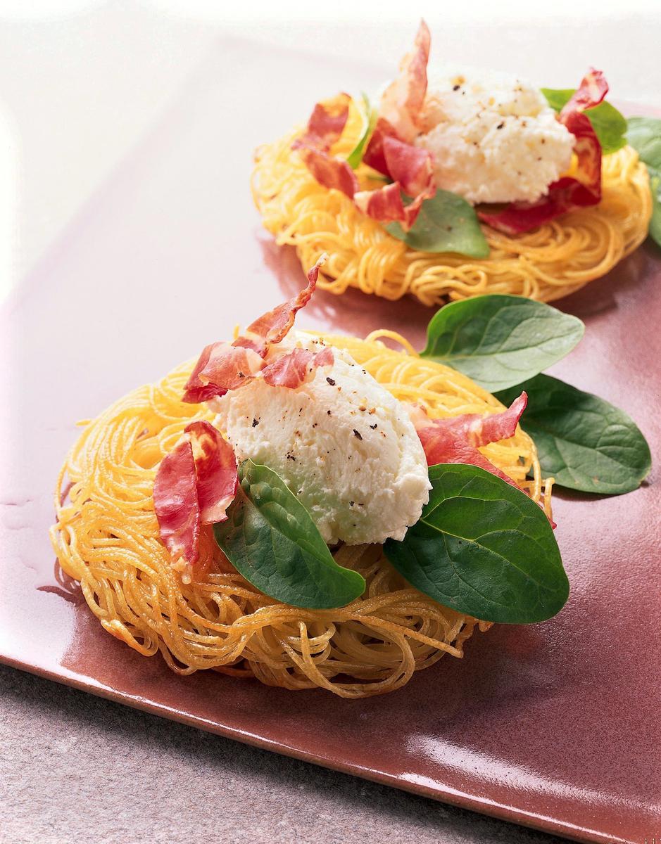 Recette capellini frits Cuisine / Madame Figaro