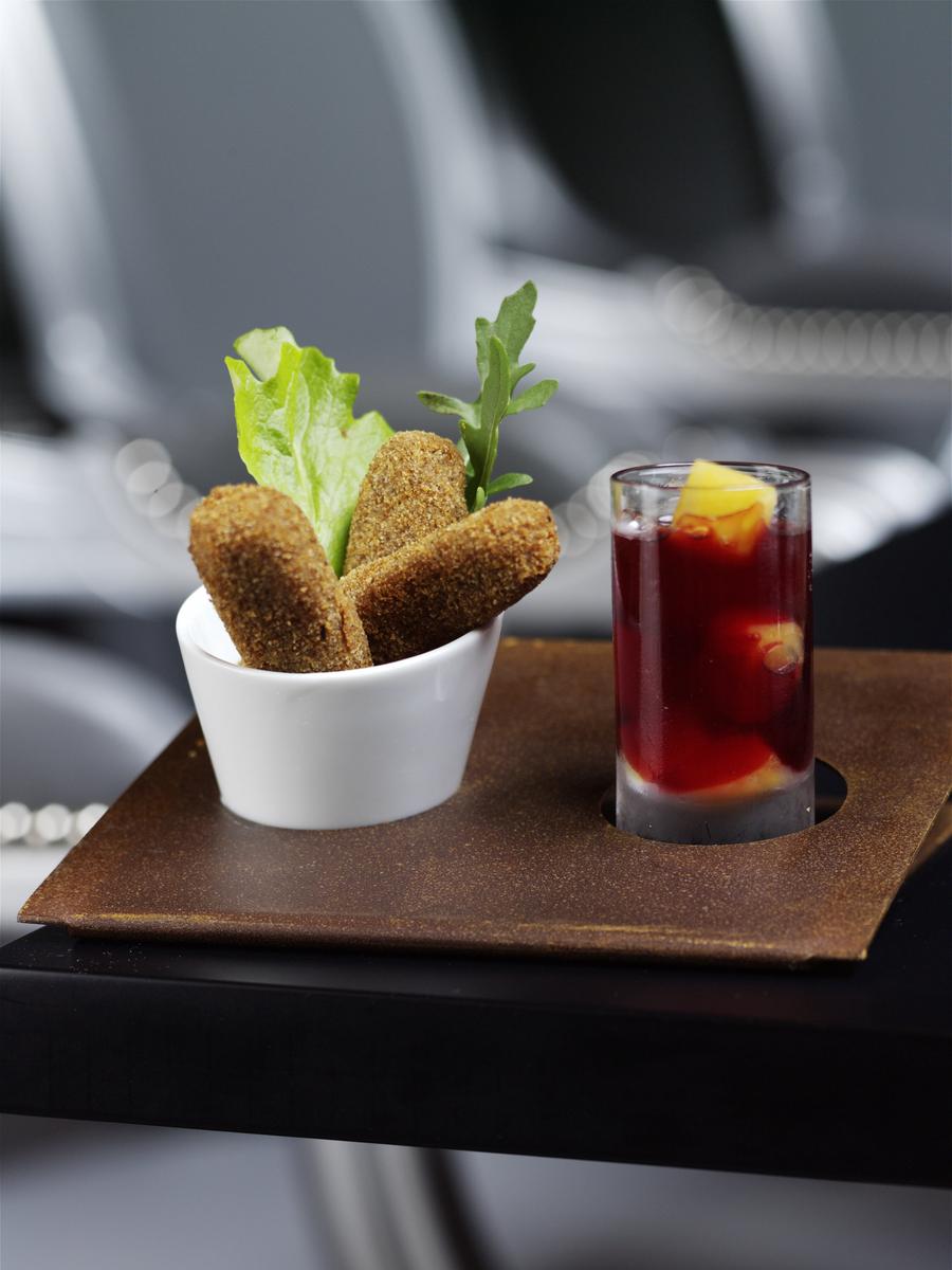 Recette cromesquis de foie gras, jus de betterave acidulé Cuisine