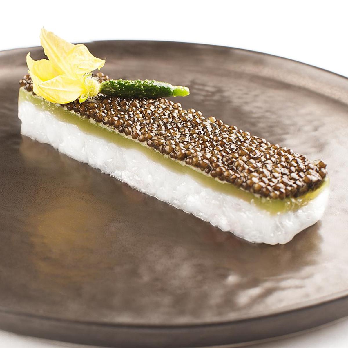 Recette tartare de langoustine au caviar et Cuisine