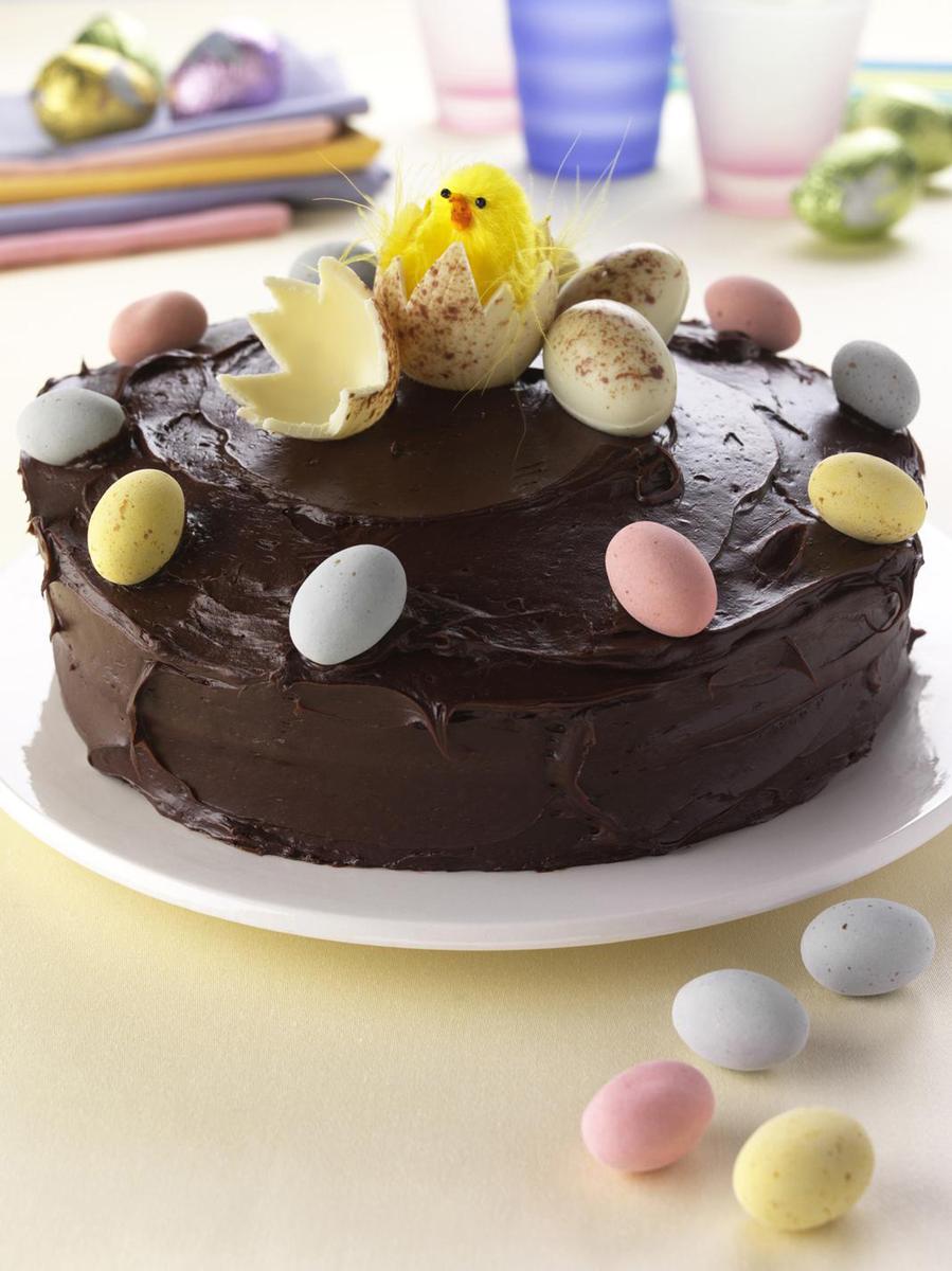 Recette Gateau De Paques Au Chocolat Cuisine Madame Figaro