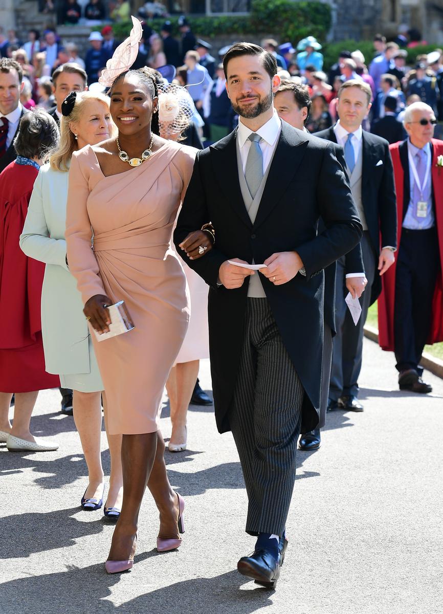 La Photo Du Bebe Volant De Serena Williams Au Mariage Princier Madame Figaro