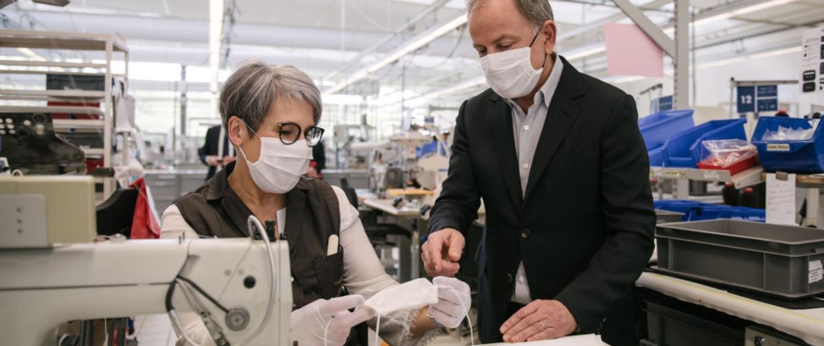 Louis Vuitton va distribuer gratuitement des milliers de masques en tissu - Madame Figaro