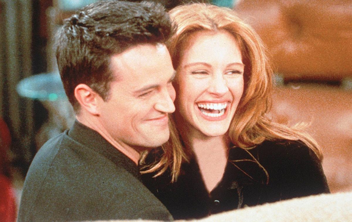 A romance in life and on screen, or how Matthew Perry got ...