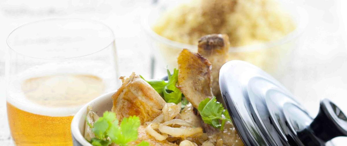 Recette poulet cocotte au cidre - Cuisine / Madame Figaro