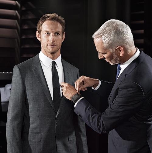 Hugo Boss sur mesure Madame Figaro