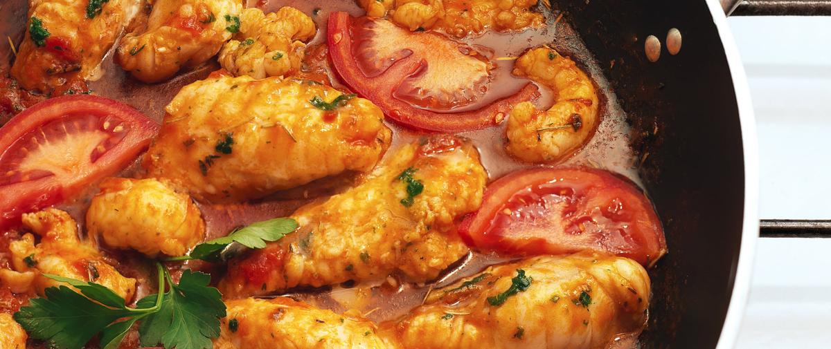 Recette lotte à la tomate - Cuisine / Madame Figaro