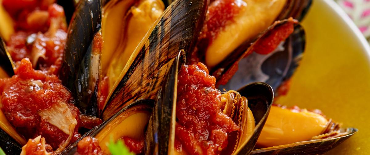 Recette Moules La Sauce Tomate Et Aux Pices Fines Cuisine Madame