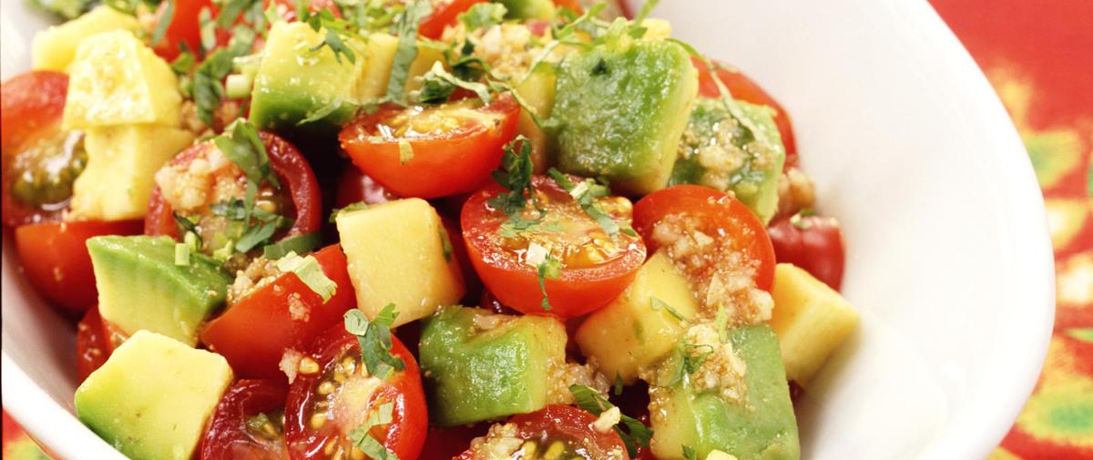 Recette Salade Avocat Et Tomates Cerises Au Cumin Cuisine Madame Figaro 