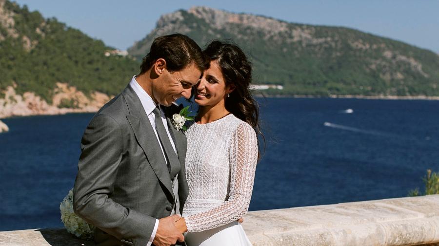 Les premières photos du mariage de Rafael Nadal et Mery Perelló