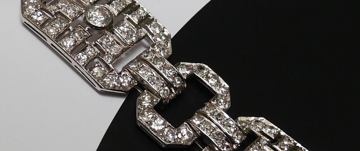 Bracelet en diamants vintage La Collection Noire Bracelet en diamants vintage La Collection Noire