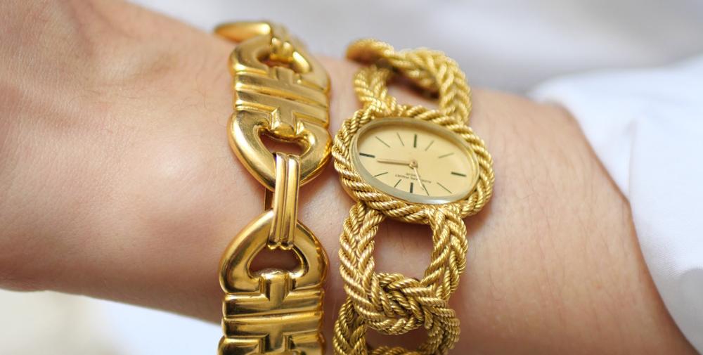 Montre bijou Audemars Piguet vintage La Collection Noire Montre bijou Audemars Piguet vintage La Collection Noire