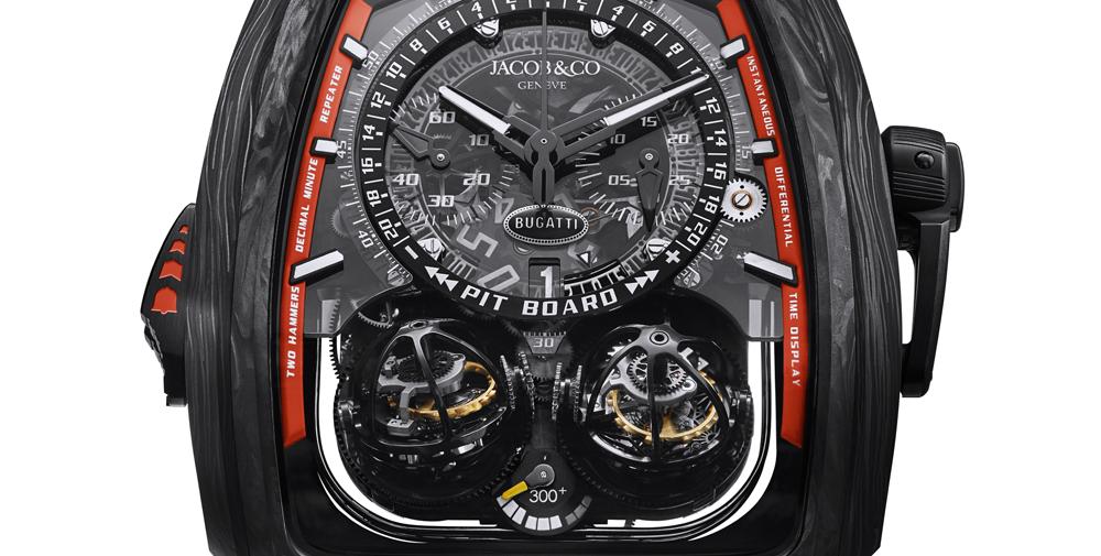 Montre Twin Turbo Furious Bugatti 300+ de Jacob & Co Montre Twin Turbo Furious Bugatti 300+ de Jacob & Co