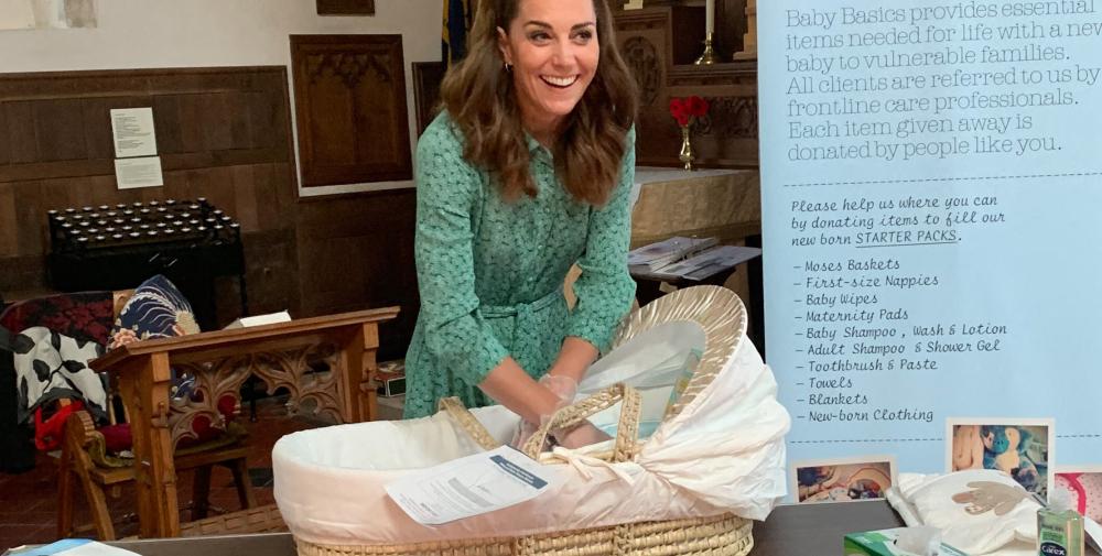 Kate Middleton visite l'association Baby Basics UK Kate Middleton visite l'association Baby Basics UK