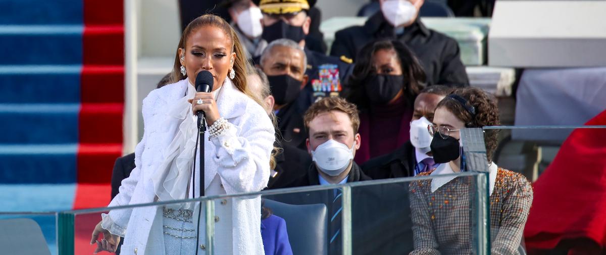 Jennifer Lopez chante à l'investiture de Joe Biden Jennifer Lopez chante à l'investiture de Joe Biden