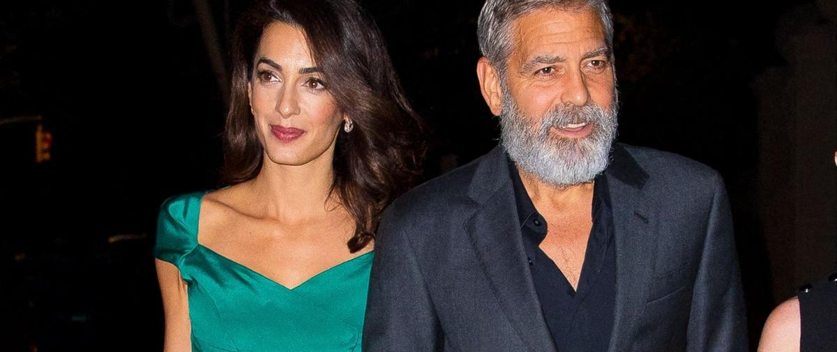 La photo qui officialise l'installation de George et Amal ...