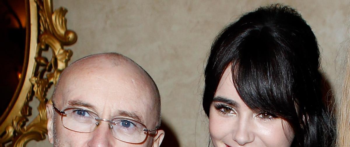 Phil Collins et Lily Collins Phil Collins et Lily Collins