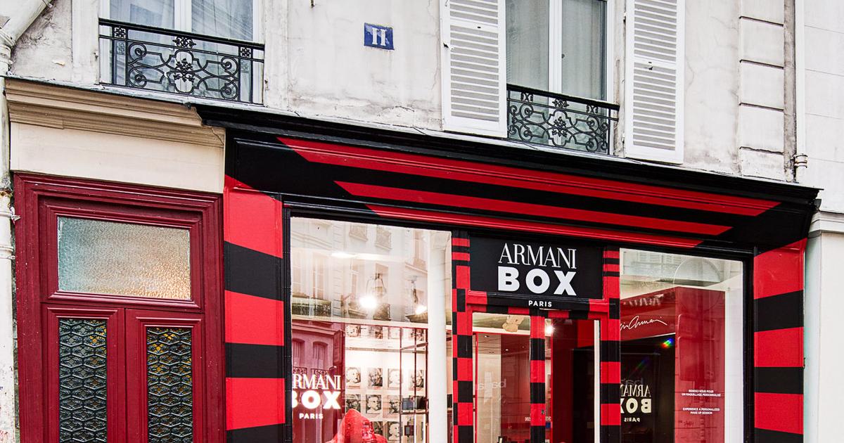 Boutiques armani paris store